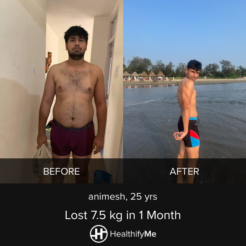 Chandigarh Tracking Story: 7.5 kg Down in 1 Month