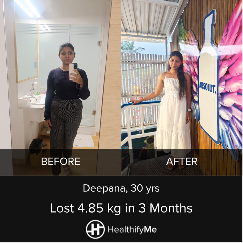 Chennai Calorie-Deficit Story: 4.85 kg Down in 3 Months