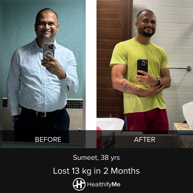 Dubai Clean-Eating Story: 13 kg Down in 2 Months