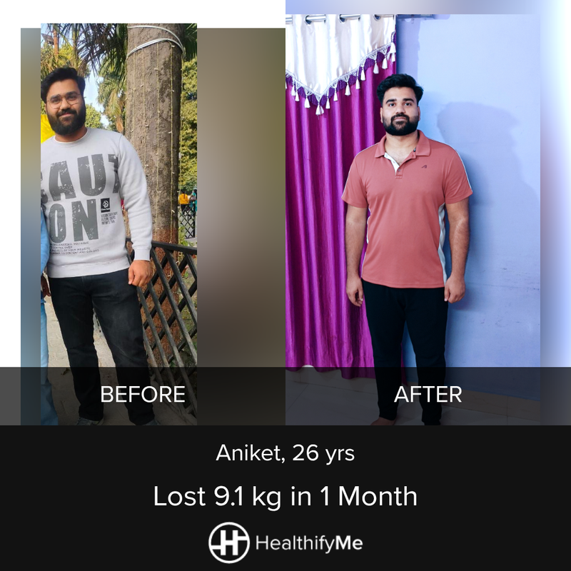 Etawah 24-Day Story: 9.1 kg Down in 1 Month