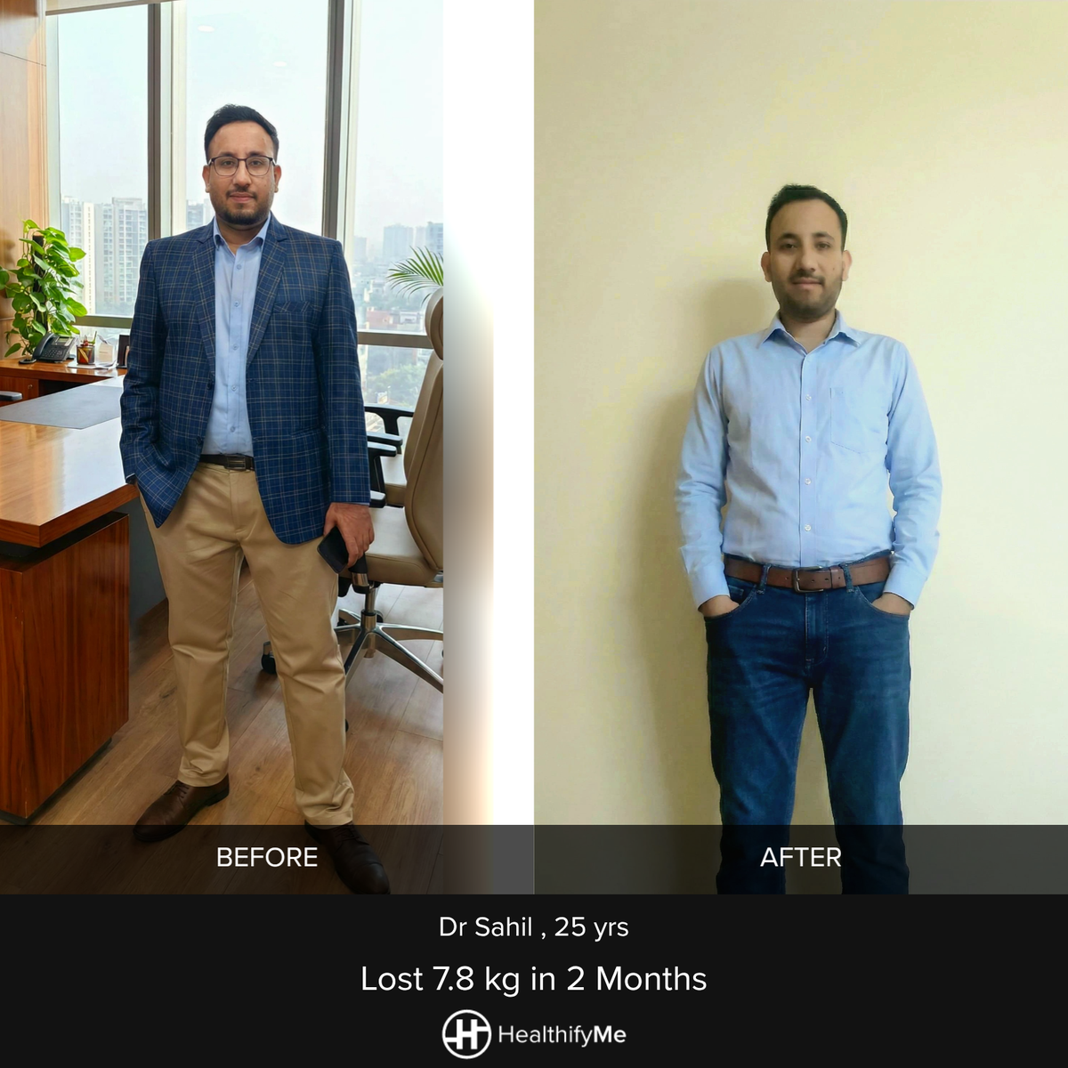 Faridabad Liver Health Story: 7.8 kg Down in 2 Months