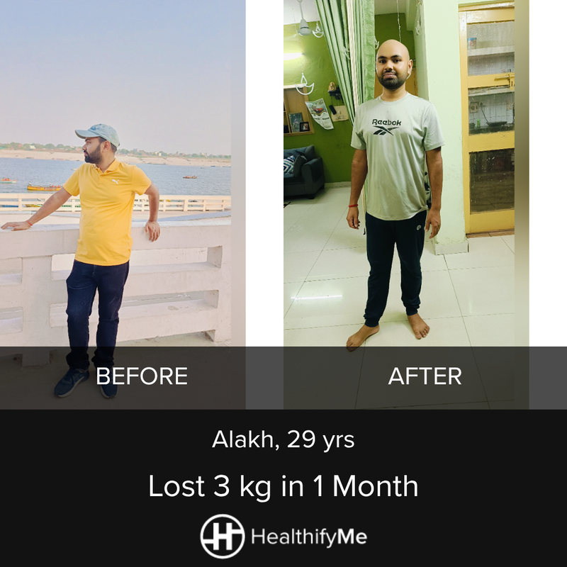 Gaya Calorie-Tracking Story: 3 kg Down in 1 Month