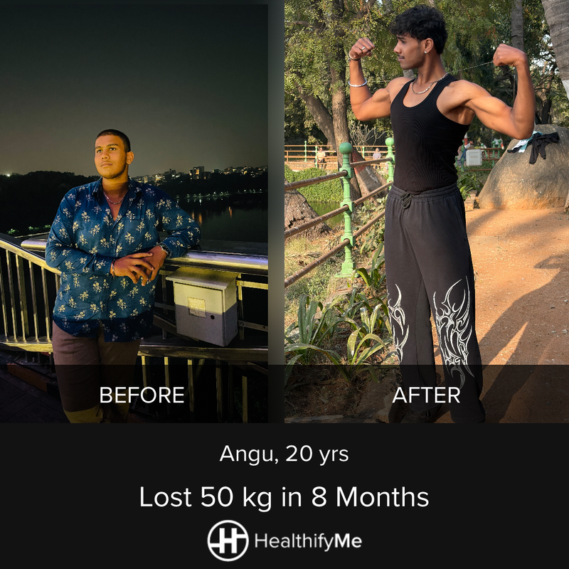 Hyderabad 125-to-75 Story: 50 kg Down in 8 Months