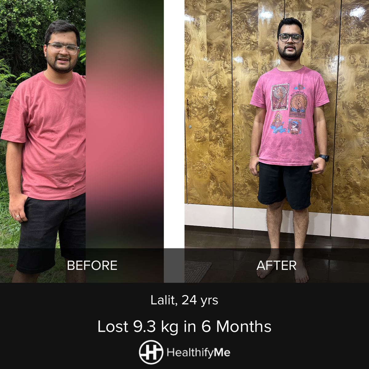 Hyderabad Coach-Guided Story: 9.3 kg Down in 6 Months