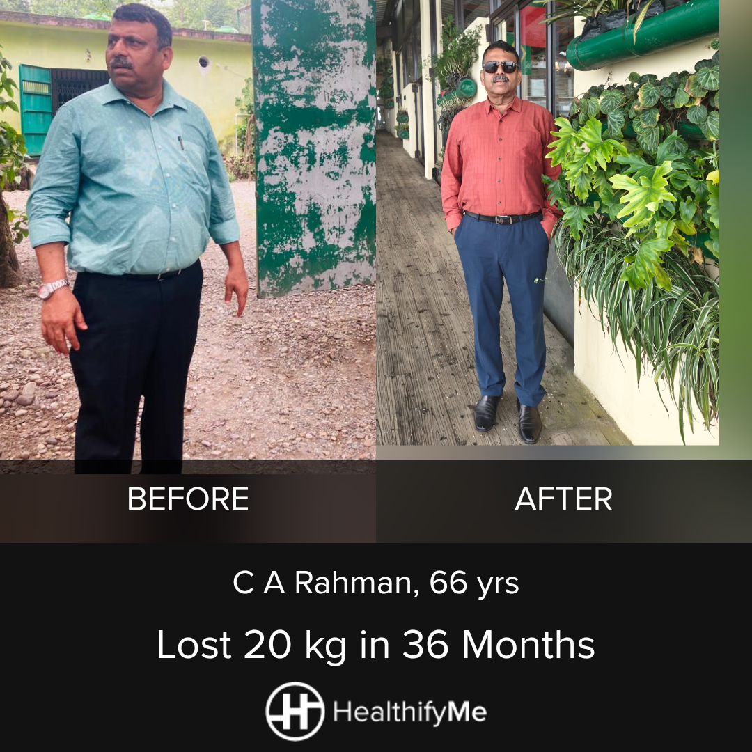 Kurseong Health Turnaround: 20 kg Down and HbA1c Improved