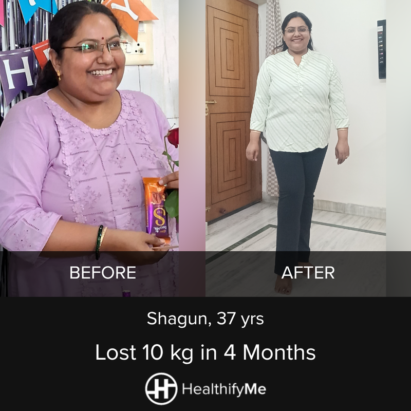 Lucknow Stronger Version Story: 10 kg Down in 4 Months