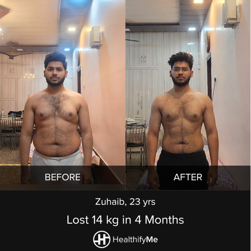 Moradabad Calorie-Control Story: 14 kg Down in 4 Months