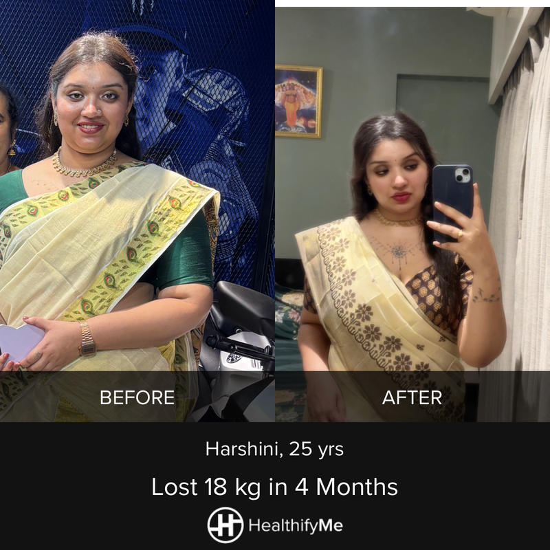 Mumbai Nutritionist Reset Story: 18 kg Down in 4 Months