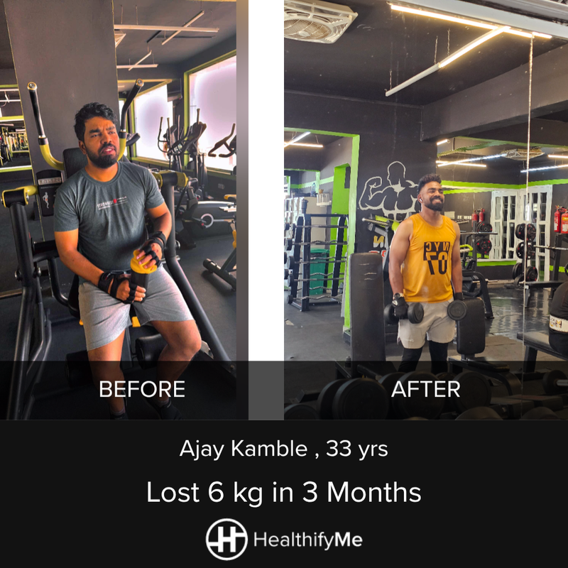 Muscat Transformation Story: 6 kg Down in 3 Months