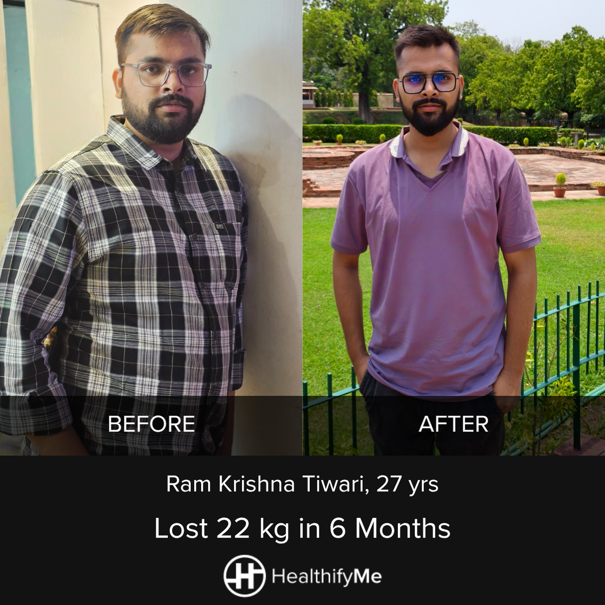 New Delhi Simple Diet Story: 22 kg Down in 6 Months