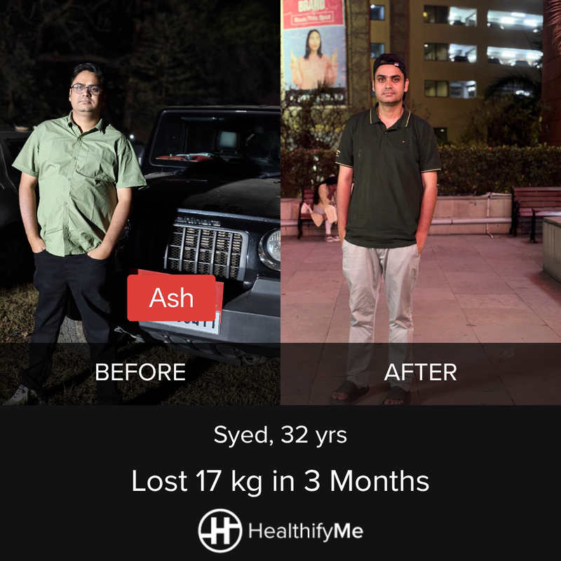 New Town Calorie-Tracking Story: 17 kg Down in 3 Months