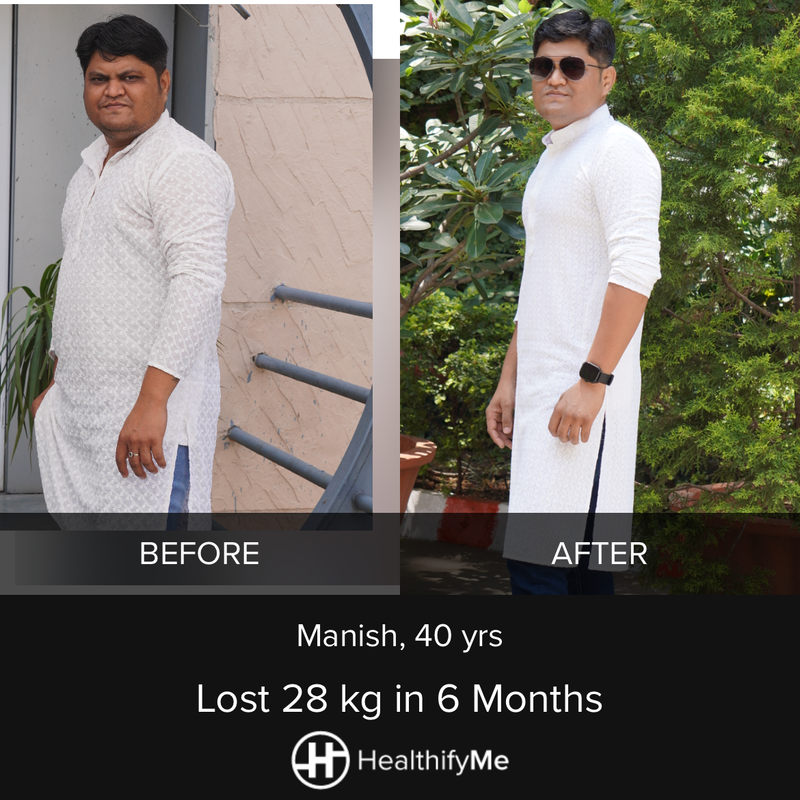 Pune Medical Support Story: 28.35 kg Down in 6 Months
