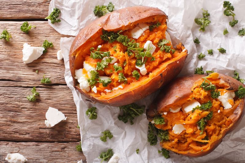 Nutritional Facts of Baked Sweet Potatoes