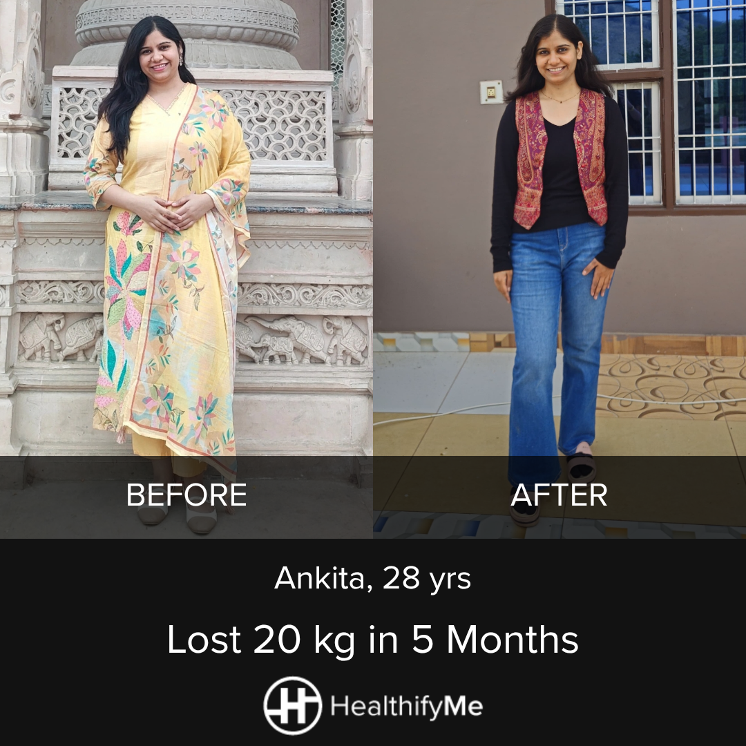 Singhana Healthy BMI Story: 20 kg Down in 5 Months
