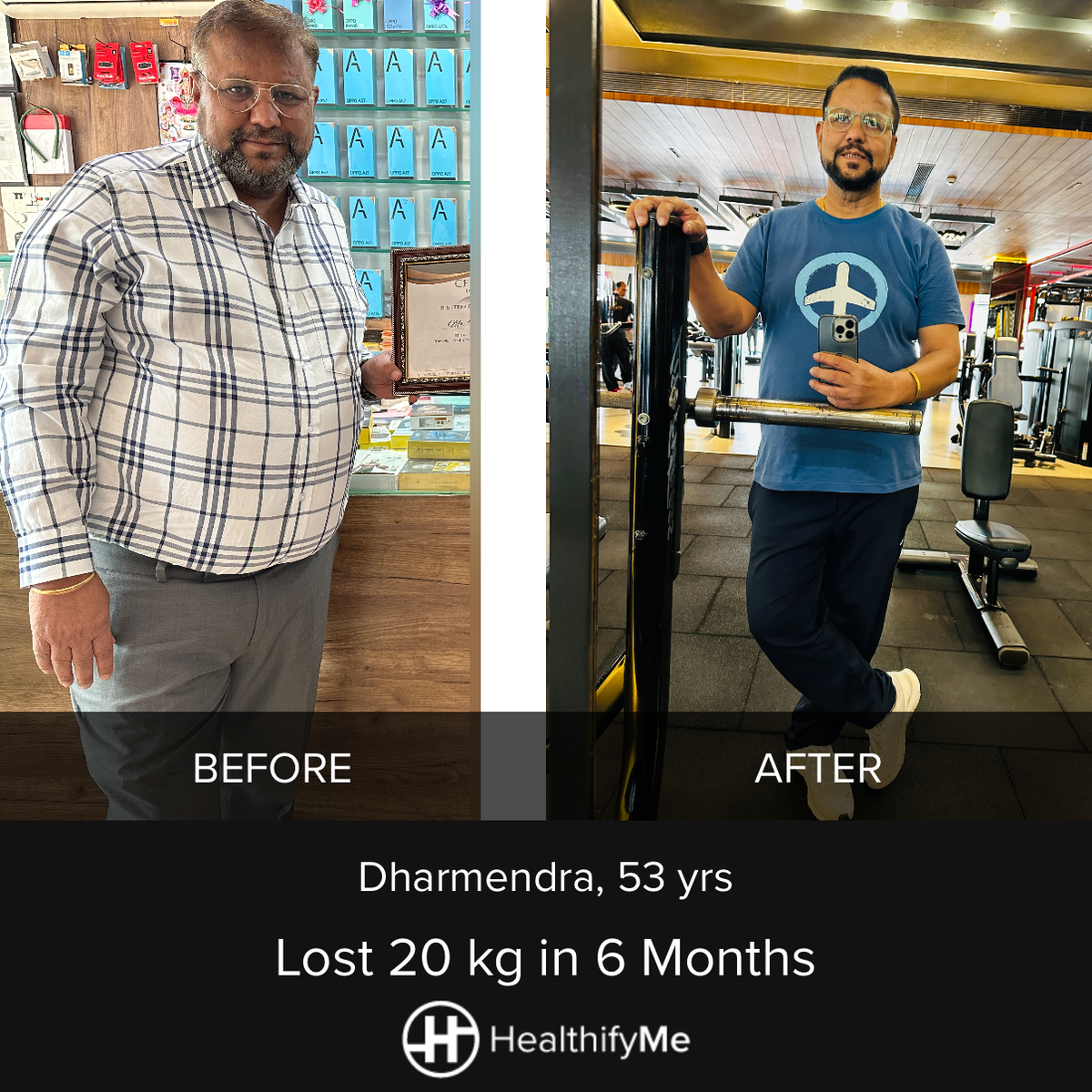Surat Consistency Story: 20 kg Down in 6 Months