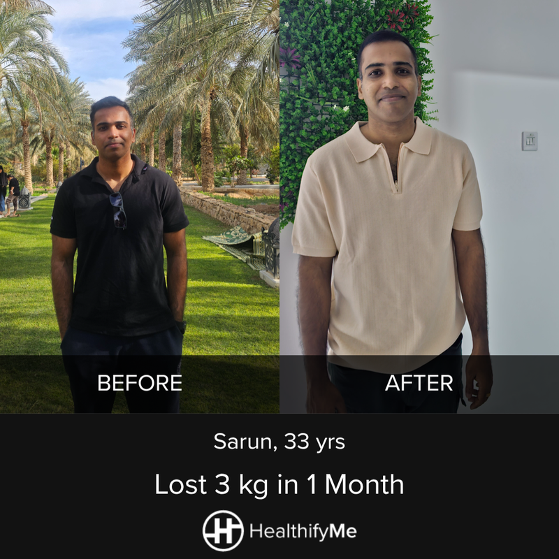 Thrissur Food Tracking Story: 3 kg Down in 1 Month