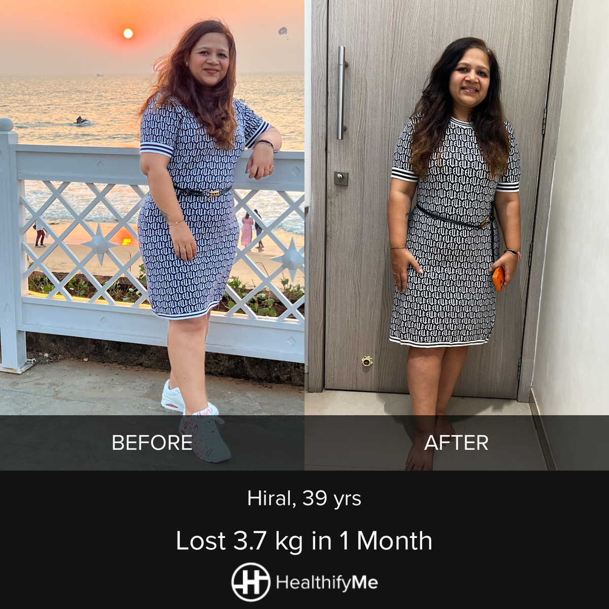 Vapi One-Month Story: 3.7 kg Down in 1 Month